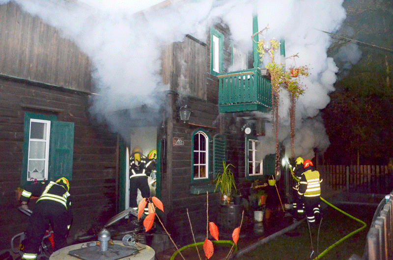 Ein Todesopfer bei Brand in Braunau